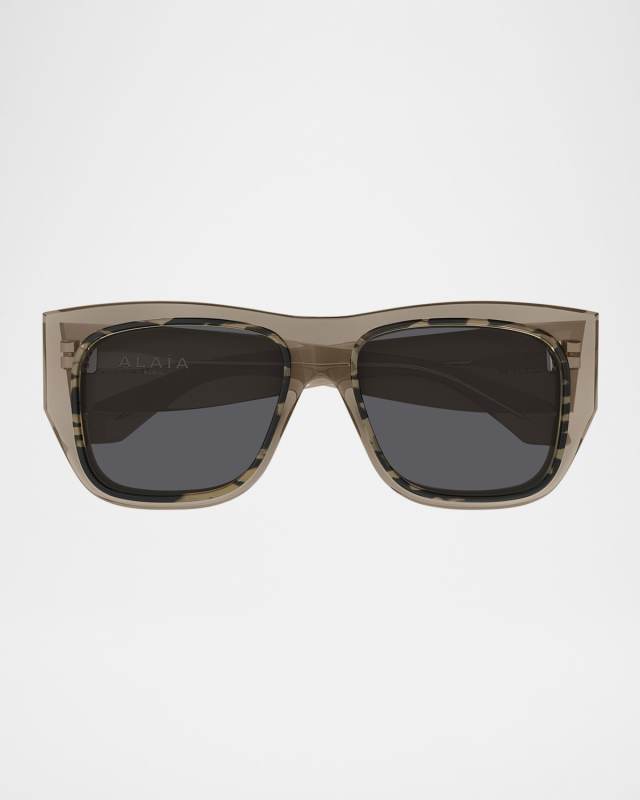 Rectangle Acetate Sunglasses